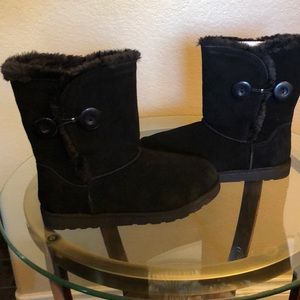 Black booties